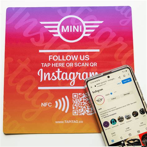 instagram nfc card|Elevate Your Instagram Game with Custom TAPiTAG NFC Cards.